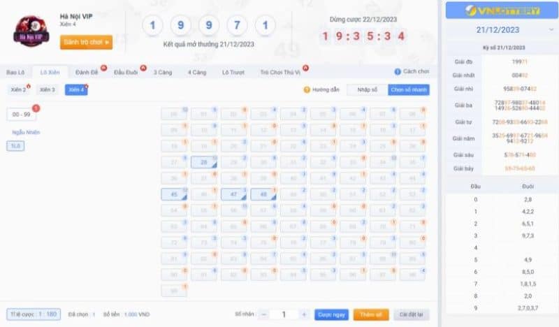 Cách chơi xổ số Hà Nội Vip chi tiết như thế nào? 
